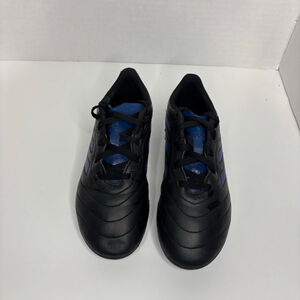 Adidas Black & Blue Soccer Cleats Size 1